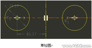 proengineer 入门教程(创建线性孔与将颜色应用到模型中)proe设计案例图片26