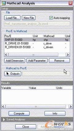 proeNGINEER和Mathcad比较proe相关图片图片8