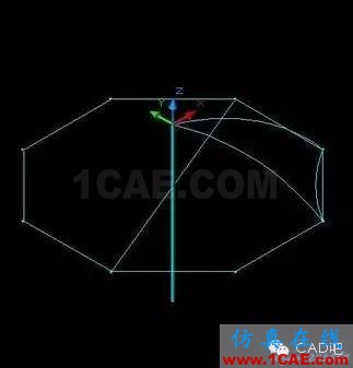 AutoCAD教程：雨伞AutoCAD技术图片10