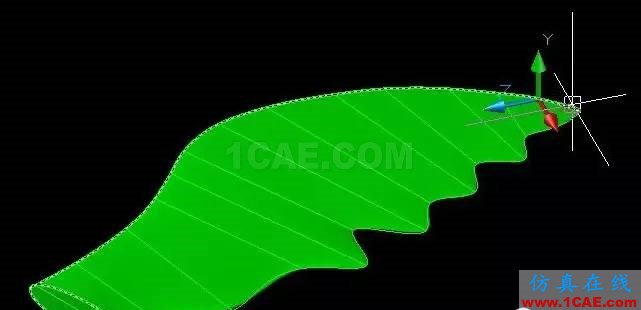AutoCAD画小鸟三维模型教程AutoCAD仿真分析图片15