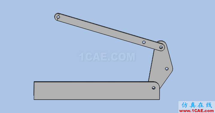 solidworks夹紧装置模拟solidworks仿真分析图片2