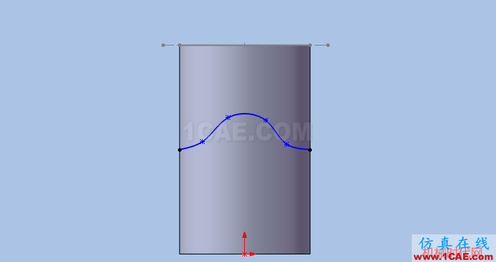 solidworks如何使用投影曲线?solidworks仿真分析图片11