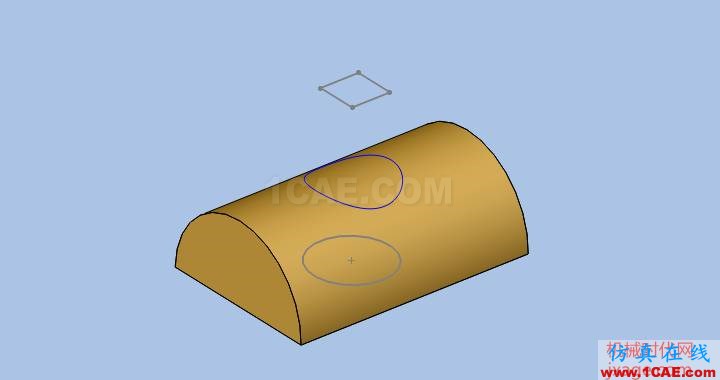 solidworks如何使用投影曲线?solidworks simulation应用技术图片3