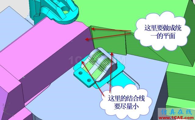 这套汽车传感器支架精密模具如何设计？ug模具设计技术图片18