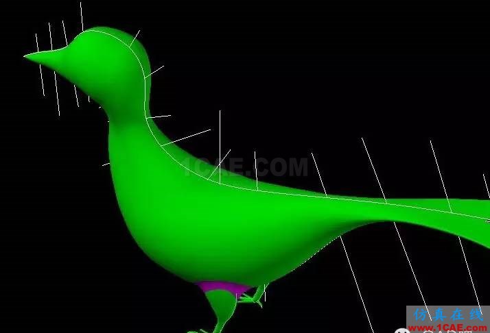 AutoCAD画小鸟三维模型教程AutoCAD分析图片11