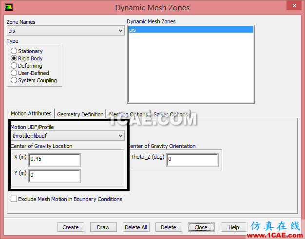 Fluent动网格一个简单实例(dynamic wbrmesh) Fluent动网格一个简单实例(dynamic wbrmesh)