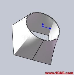 用solidworks制作天方地圆的展开教程,简单一看就会!solidworks simulation培训教程图片9
