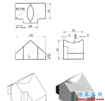 UG/NX同步建模教程(12)之拉伸与布尔运算ug培训课程图片2
