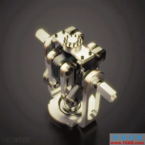 【机械设计】工程师们又做了一些机械动图，把机械原理简直玩坏了！机械设计教程图片13