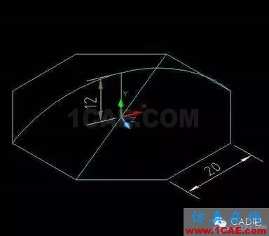 AutoCAD教程：雨伞AutoCAD分析案例图片4
