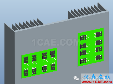基于ICEPAK热仿真的光伏逆变器结构优化ansys图片5