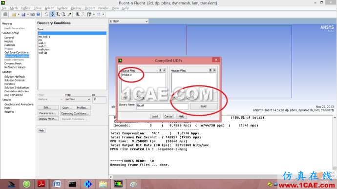Fluent动网格一个简单实例(dynamic wbrmesh) Fluent动网格一个简单实例(dynamic wbrmesh)