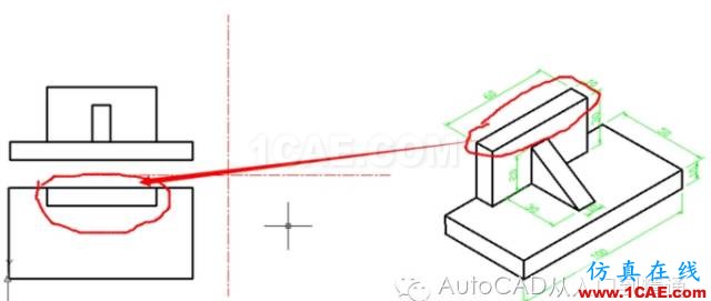 AutoCAD 绘制三视图的基本步骤AutoCAD技术图片12