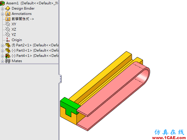 【经典动画】链条动画配置|如何完成链条动画的制作呢?solidworks simulation分析案例图片2