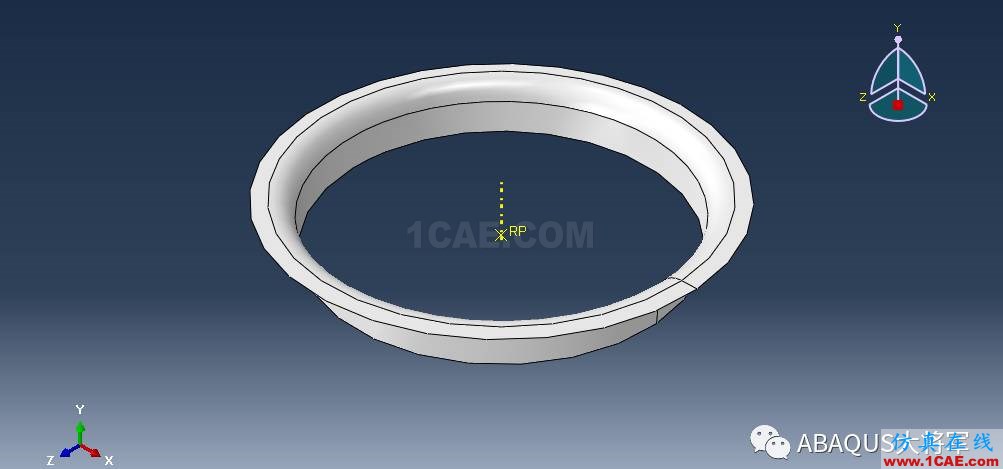 ABAQUS案例的Abaqus/CAE再现——半球形冲头冲压薄板abaqus有限元分析案例图片6