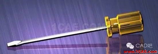 AutoCAD绘制螺丝刀 AutoCAD绘制螺丝刀AutoCAD分析案例图片9