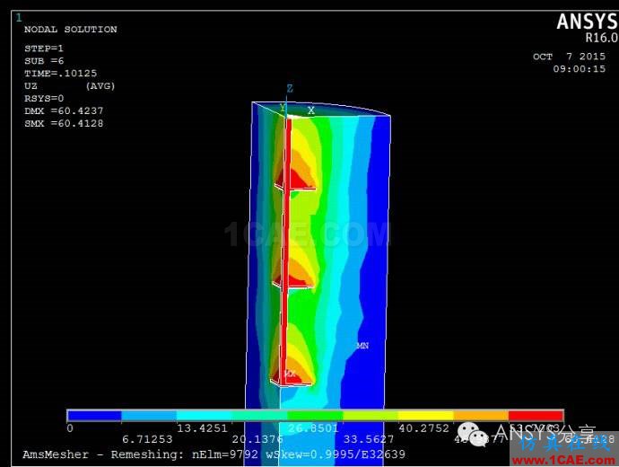 ANSYS对螺旋桩的3D抗拔试验数值模拟ansys workbanch图片3