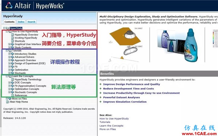 如何使用HyperWorks帮助文档?使用方法介绍hypermesh分析图片6