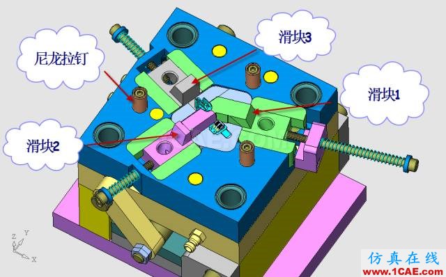 这套汽车传感器支架精密模具如何设计？ug设计教程图片22
