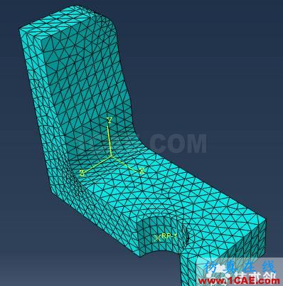 blob.png Abaqus和WELSIM仿真简单支架受力分析案例赏析---细化网格对(应力集中)解的收敛性的影响abaqus有限元仿真图片20