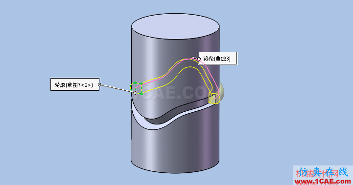 solidworks如何使用投影曲线?solidworks simulation技术图片18