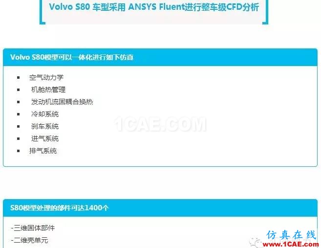 ANSYS Fluent比想象中更强大!整车级CFD应用最成功工程案例fluent仿真分析图片2