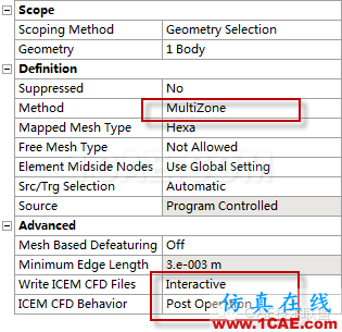 fluent单向流固耦合分析案例fluent结果图片8