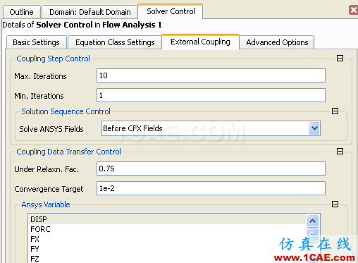 CFX流固耦合FSI分析cfx培训的效果图片30