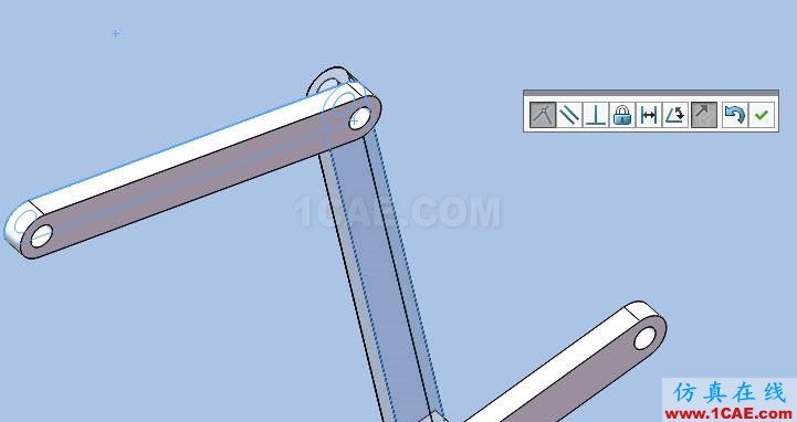 solidworks牛头刨床仿真solidworks simulation技术图片8