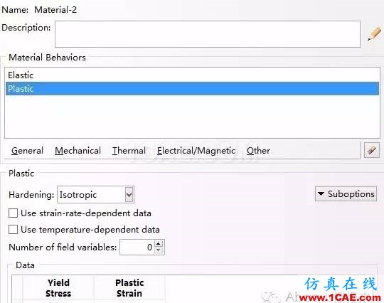 abaqus中材料的拉伸实验abaqus有限元图片3