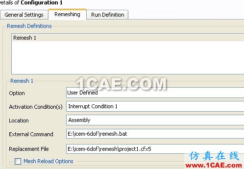 CFX调用ICEM进行user wbrdefined wbrremeshing CFX调用ICEM进行user wbrdefined wbrremeshing