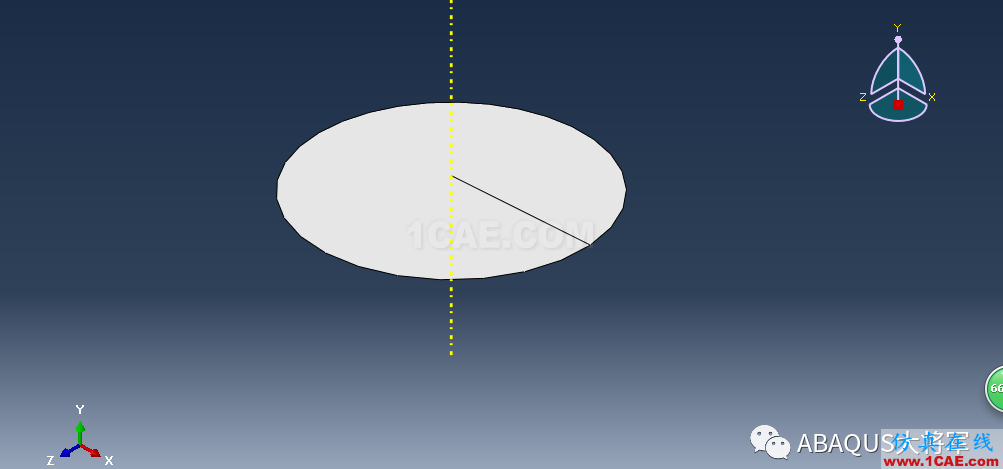 ABAQUS案例的Abaqus/CAE再现——半球形冲头冲压薄板abaqus有限元培训教程图片9