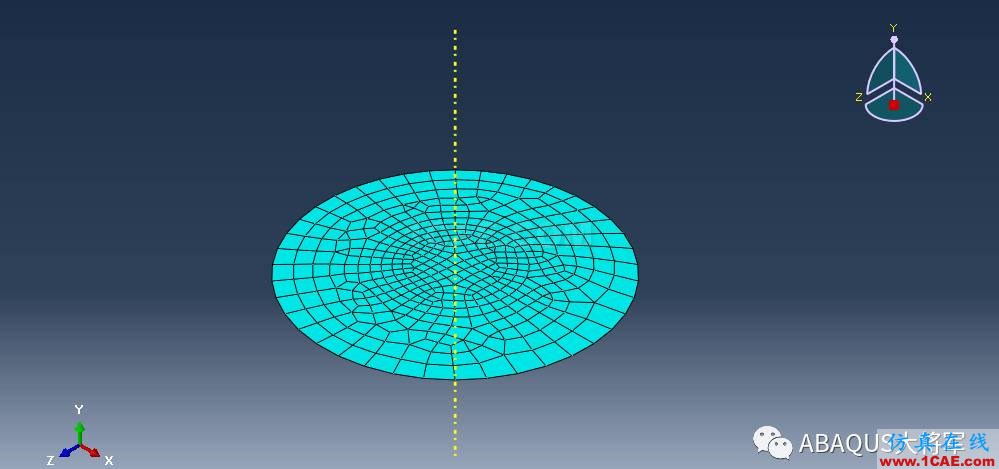 ABAQUS案例的Abaqus/CAE再现——半球形冲头冲压薄板abaqus有限元仿真图片18