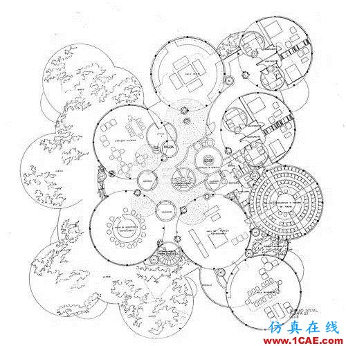史上最复杂的平面AutoCAD图纸【AutoCAD教程】AutoCAD分析案例图片15