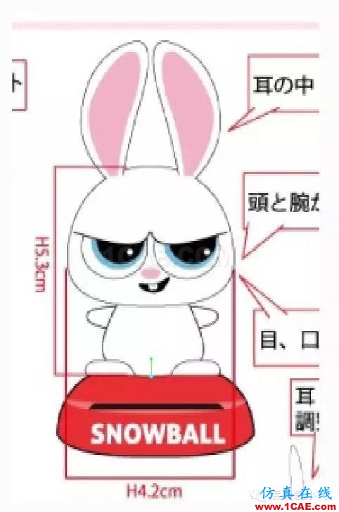 creo/proe兔子VSS(可变截面扫描)建模pro/e学习资料图片2