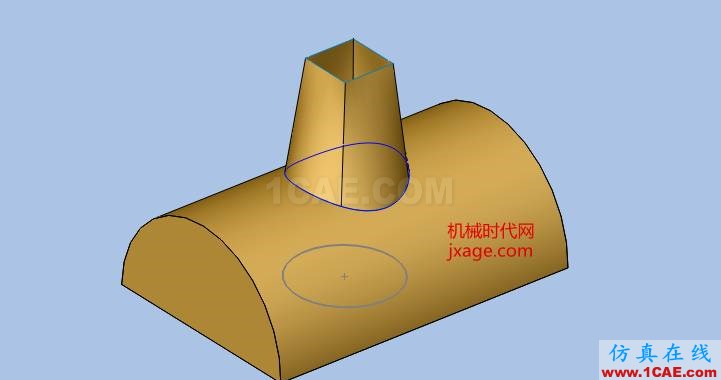solidworks如何使用投影曲线?solidworks simulation技术图片5