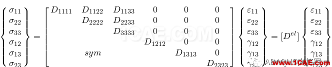 ABAQUS理论篇(1)——线弹性行为(Linear elastic behavior)材料abaqus有限元分析案例图片6