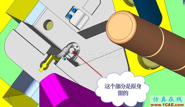 这套汽车传感器支架精密模具如何设计？ug设计图片10