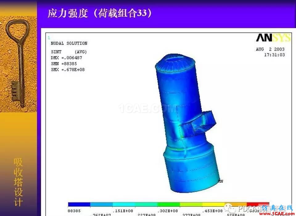 吸收塔易拉罐Ansys有限元分析案例图解ansys结构分析图片34