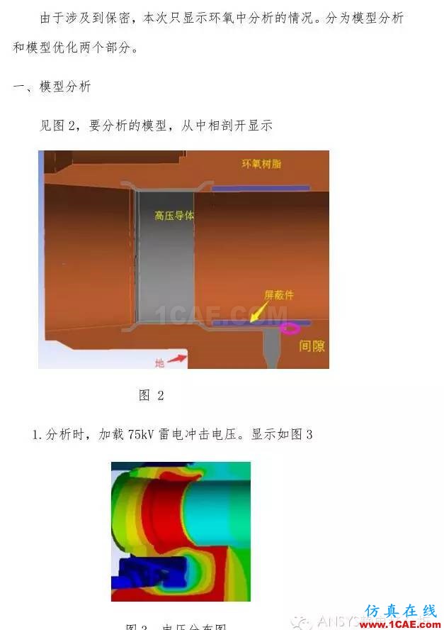 静电场分析解决什么问题？【转发】Maxwell分析案例图片2