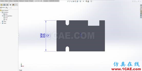 SolidWorks MBD:符合ASME Y14.5-2009标准的连续特征公差标注solidworks simulation培训教程图片4