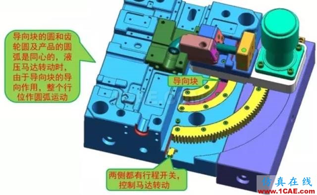模具达人:解剖一下”弯管圆弧“抽芯模具的设计ug模具设计技术图片7