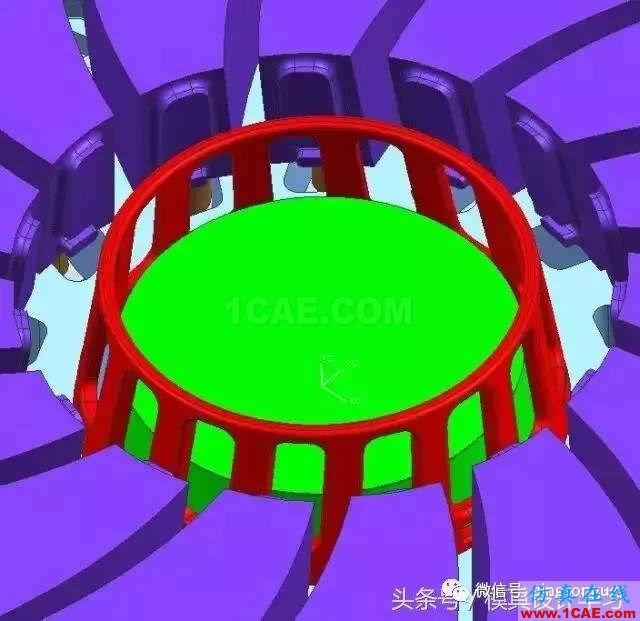 齿轮带着十五个行位弯抽芯，这图高清版ug培训资料图片3