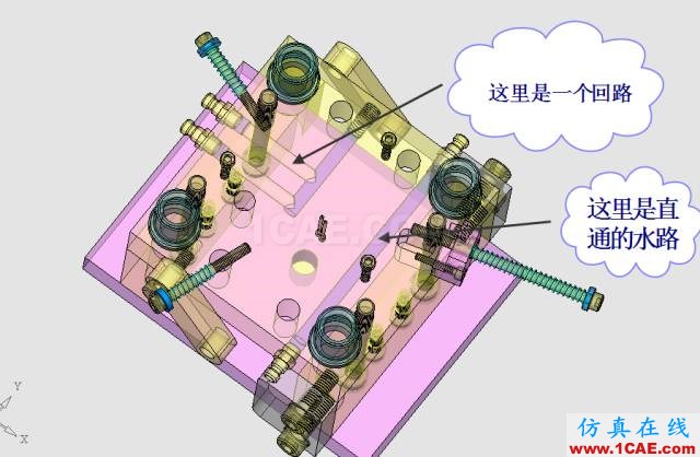 这套汽车传感器支架精密模具如何设计？ug设计技术图片31
