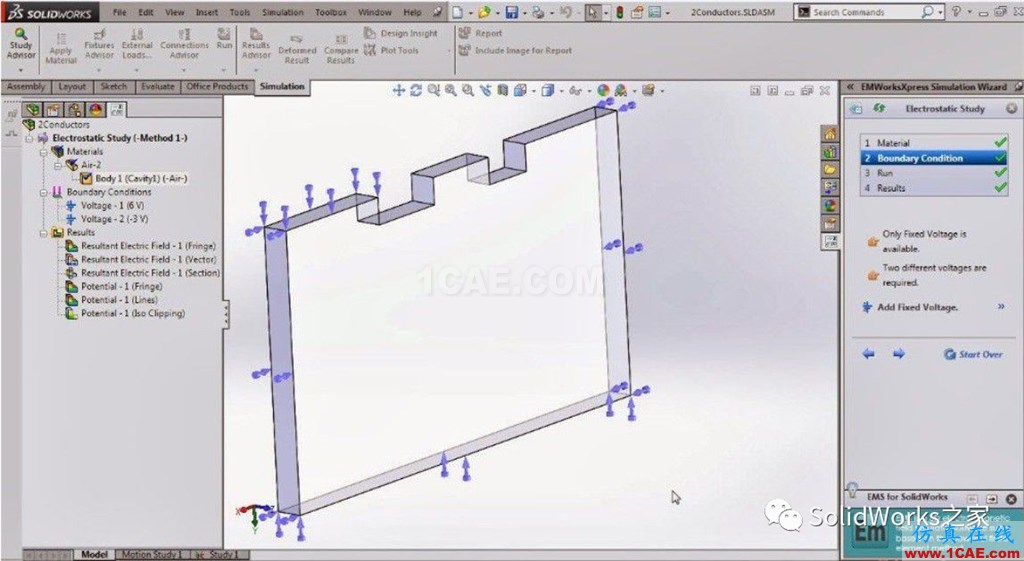 solidworks电磁分析插件简介:emsworkssolidworks simulation应用技术图片4