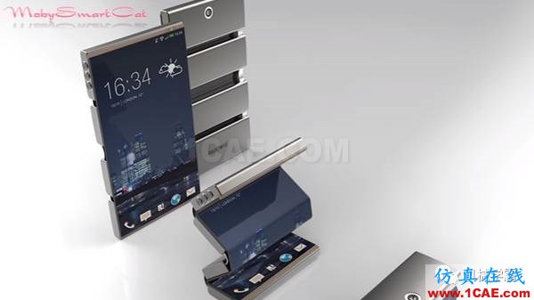 三星Galaxy X 可折叠智能手机，你看好他吗？机械设计案例图片2
