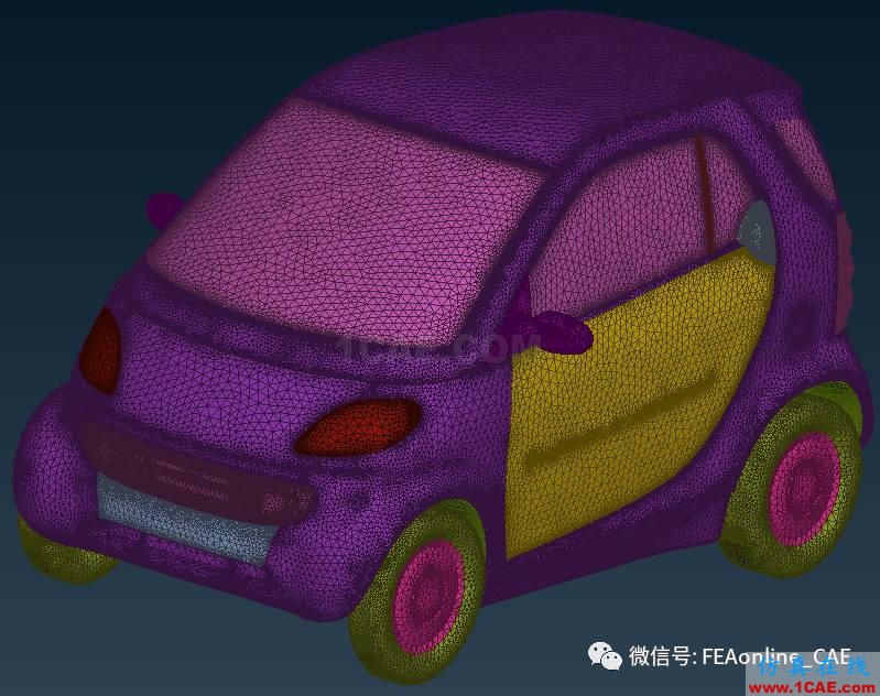 汽车的CAS面快速提取——ANSA Wrapping toolANSA学习资料图片4