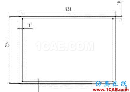 如何建立标准的solidworks图框模板 如何建立标准的solidworks图框模板solidworks simulation分析图片5