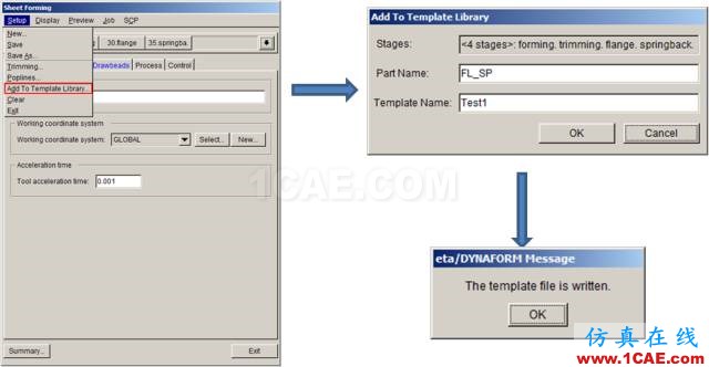 Dynaform5.9.3新功能------自动设置的流程模板功能dynaform培训课程图片4