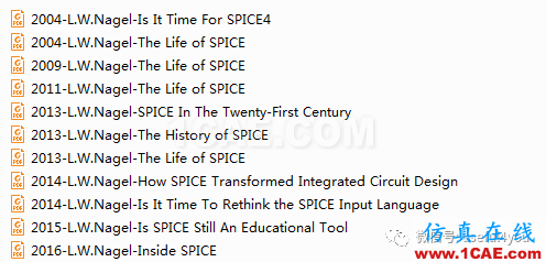 【资料分享】SPICE电路仿真入门与提高(附80M经典教程、论文、手册与源代码)【转发】EDA技术图片2